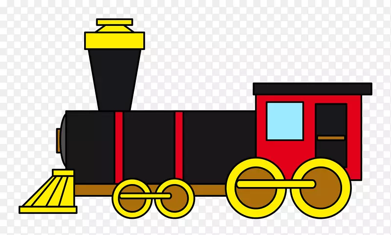 火车托马斯铁路运输剪辑艺术.列车剪贴画