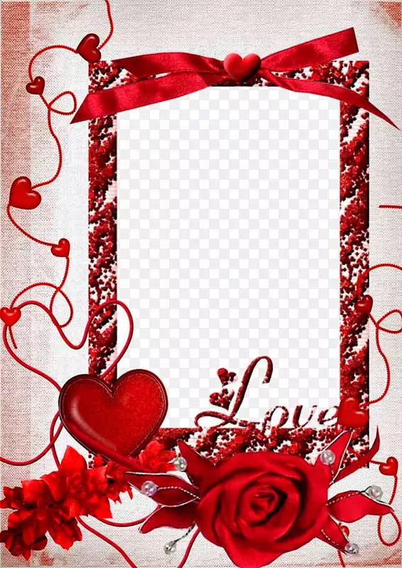 相框爱情壁纸-爱情画框PNG HD