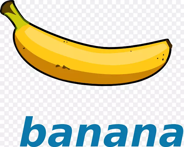 香蕉松饼剪贴画-香蕉图片