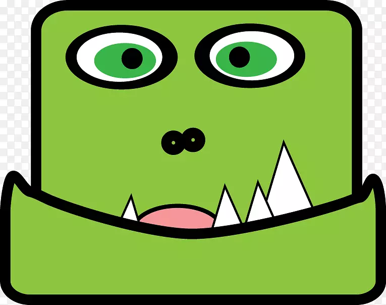 弗兰肯斯坦怪物饼干怪物剪辑艺术-刻薄的怪物剪贴画