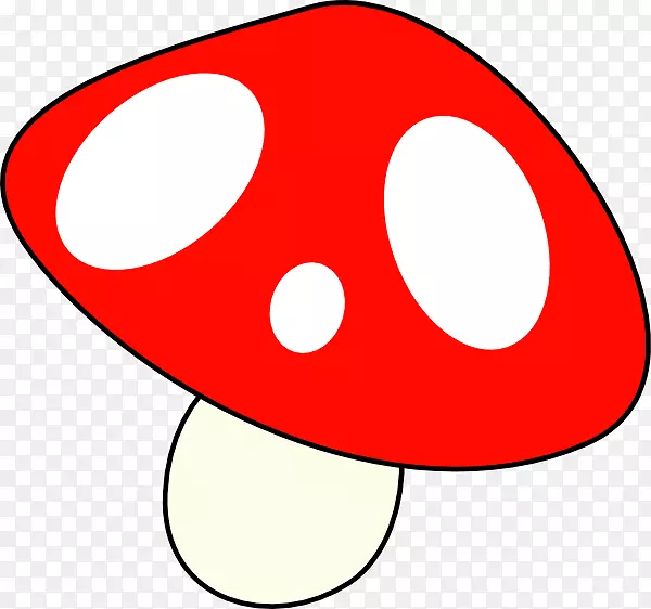 蘑菇剪贴画-蟾蜍