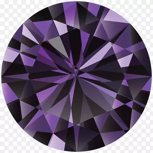 紫水晶剪贴画.紫水晶石PNG透明图像