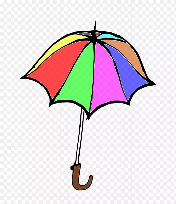 雨伞t恤剪贴画伞