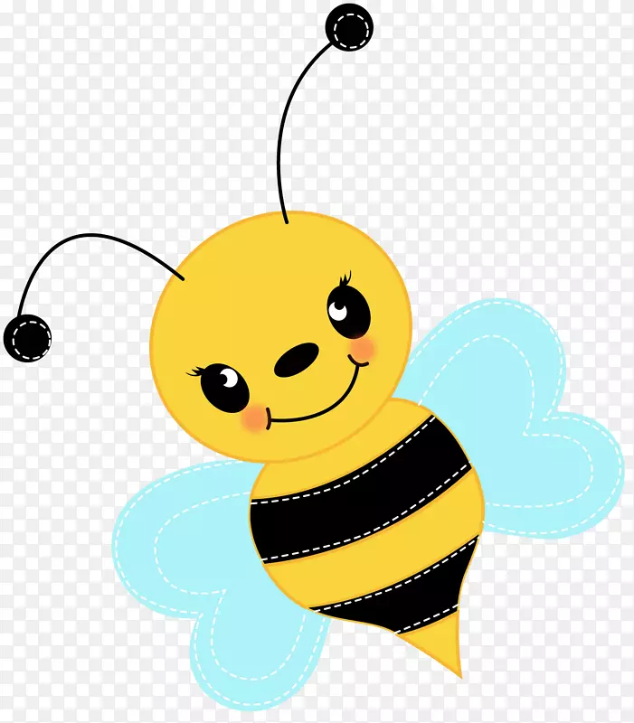 大黄蜂可爱剪贴画-可爱的蜜蜂图片