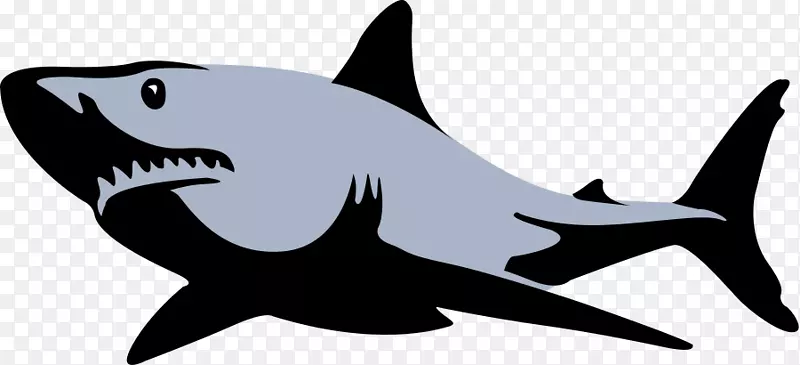 大白鲨剪贴画-微软剪贴画老虎