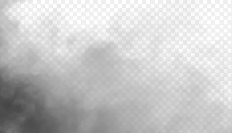 黑白壁纸-薄雾PNG透明图像