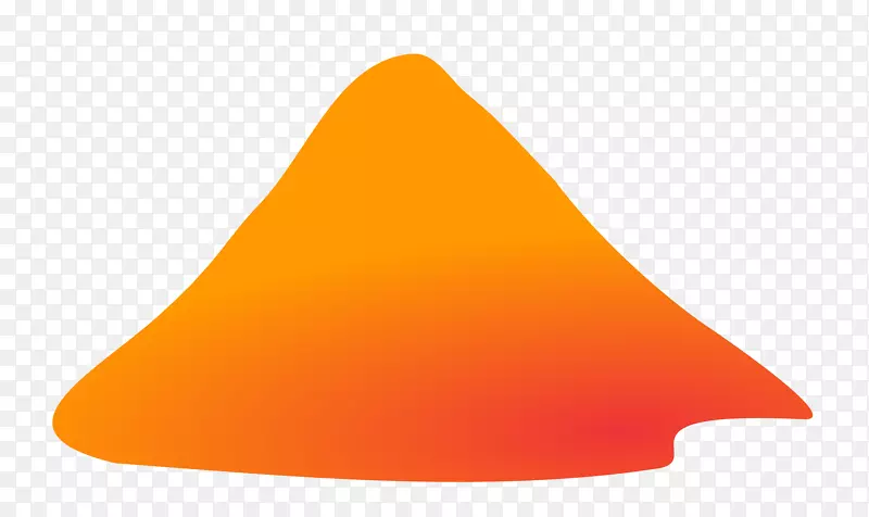 线条三角形字体-火山PNG图
