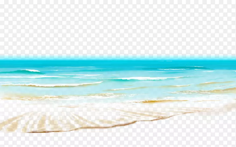 海滨海滩剪贴画-海PNG免费下载