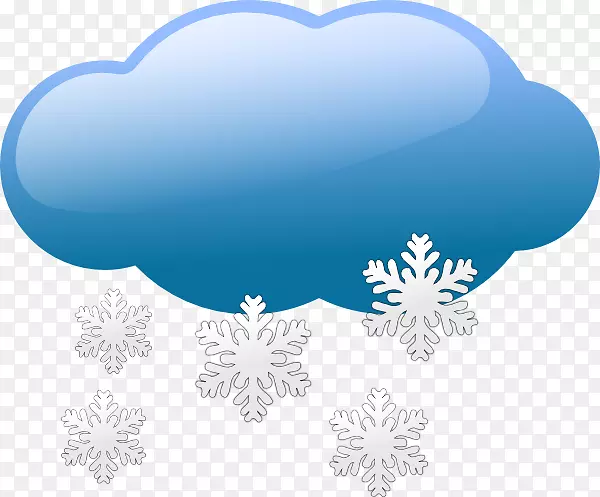 小雪，天气，云，剪贴画.人体工效学剪贴画