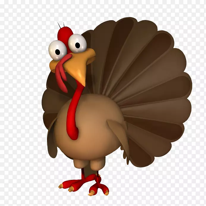 火鸡感恩节晚餐可爱剪贴画-土耳其边境剪贴画