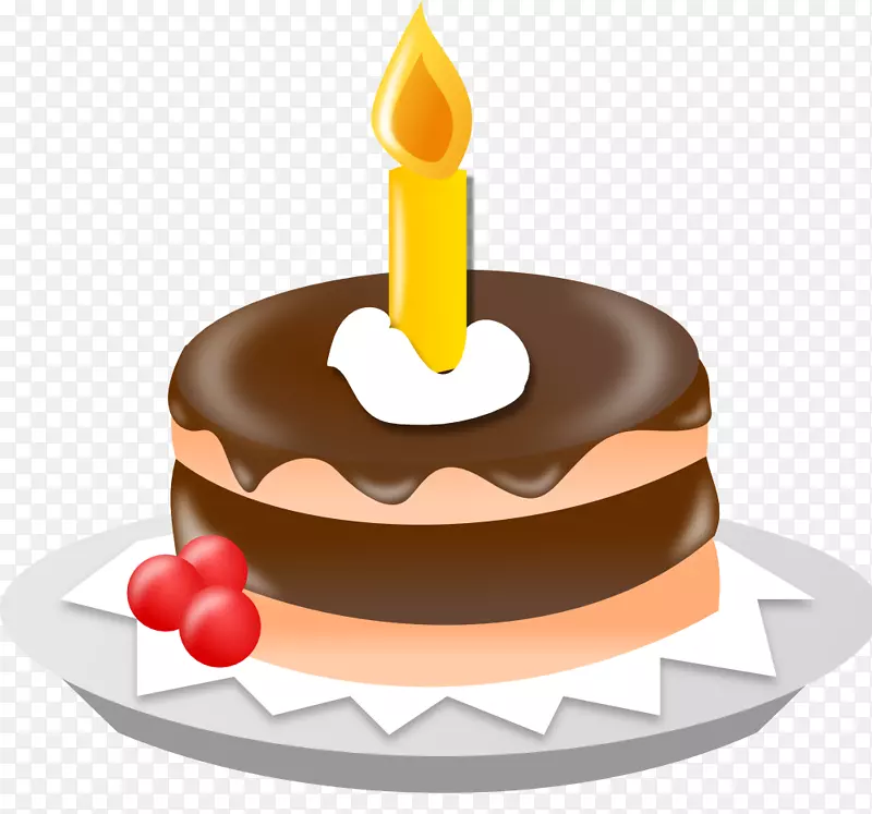 生日蛋糕纸杯蛋糕剪贴画蛋糕图形
