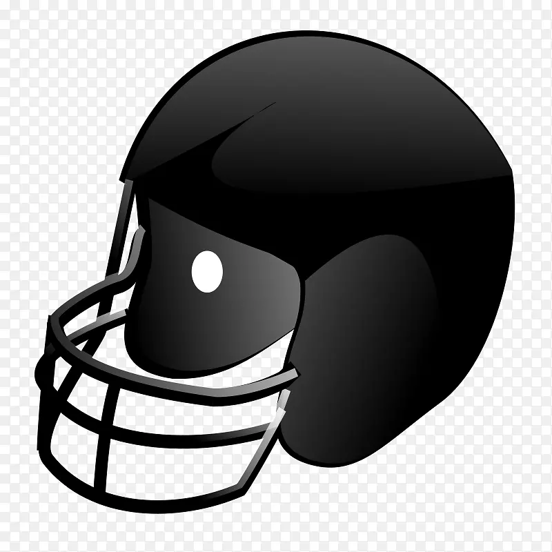 橄榄球头盔nfl美式足球剪辑艺术-足球头盔剪贴画