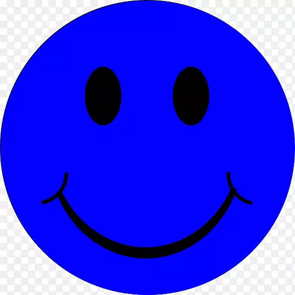 微笑文字短信圈字体-蓝色悲伤微笑