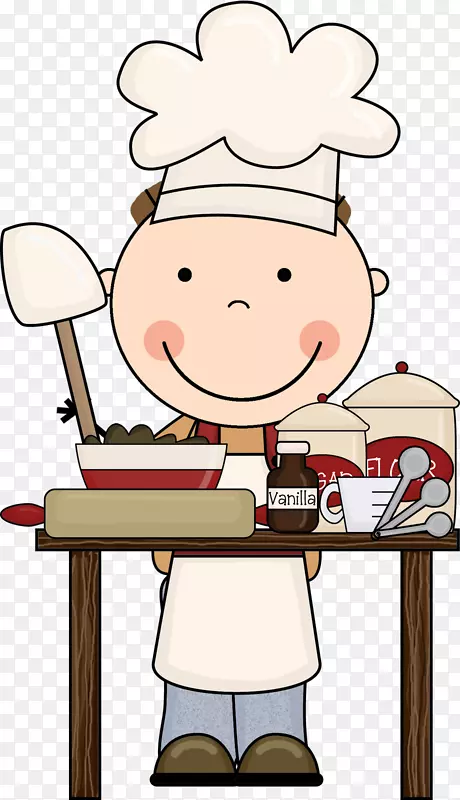 烹饪儿童烘焙剪贴画.儿童烹饪图片