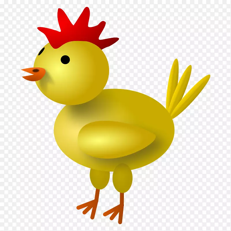 黄毛鸡夹艺术-雏鸡图片