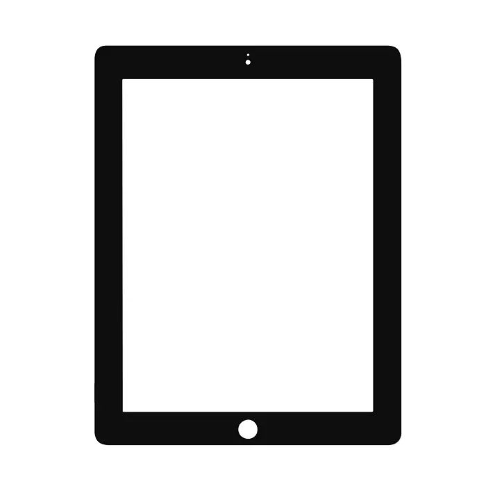 ipad 2相框垫肖像-ipad轮廓剪贴画