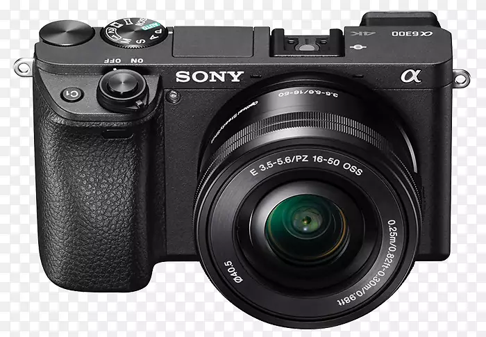 无镜可互换镜头相机4k分辨率自动对焦aps-c-sony数码相机png透明图像