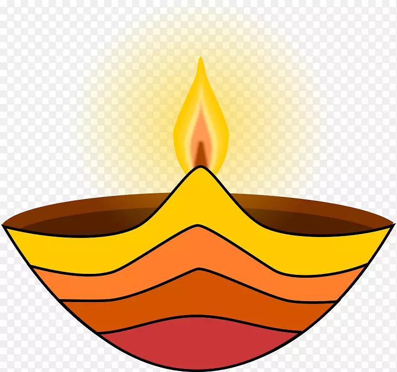 Diwali diya剪贴画-Diwali PNG图像