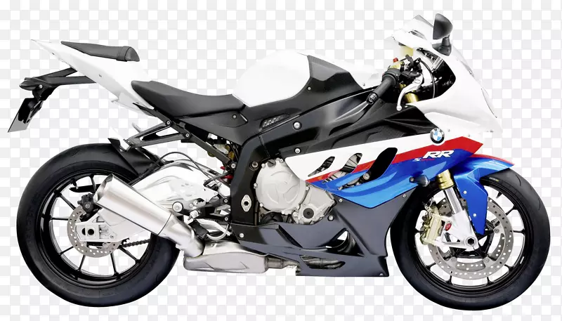 宝马S1000RR摩托车配件宝马摩托车-白色宝马S1000RR运动型摩托车