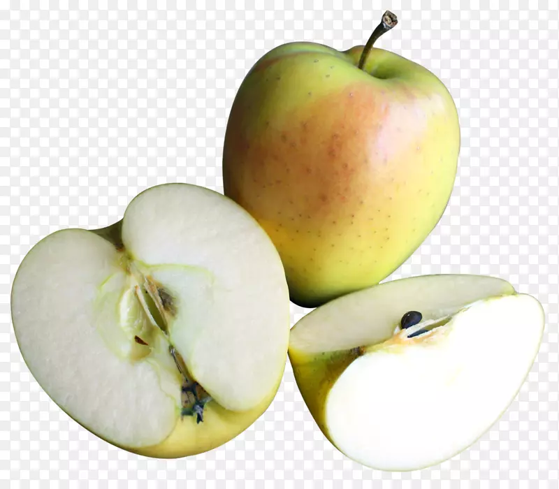 苹果剪贴画-苹果片绿苹果