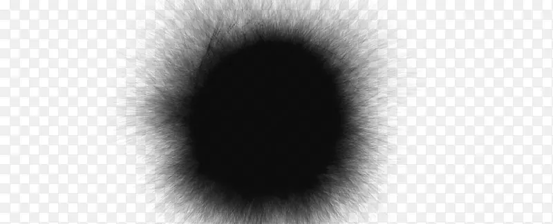 黑白圆壁纸.黑洞透明背景