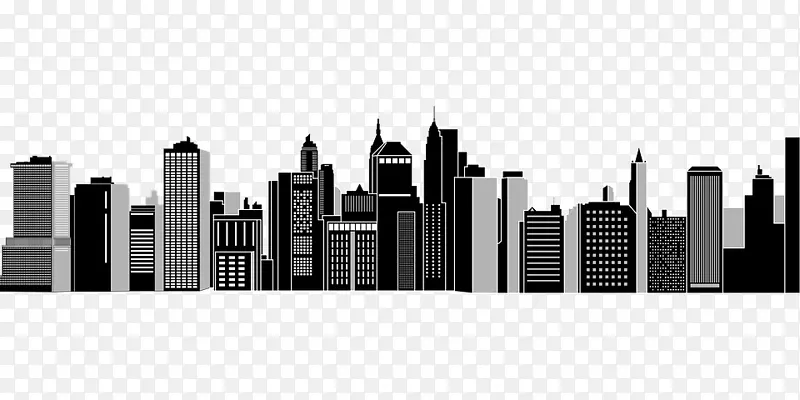 城市：天际线，纽约市，城市景观，剪贴画-城市PNG HD
