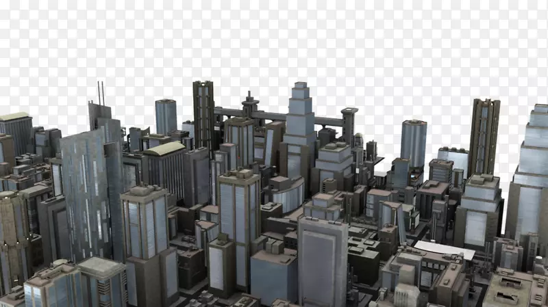 图片艺术工作室剪贴画-城市透明PNG