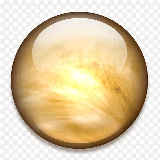 金星动画太阳系-金星PNG图片