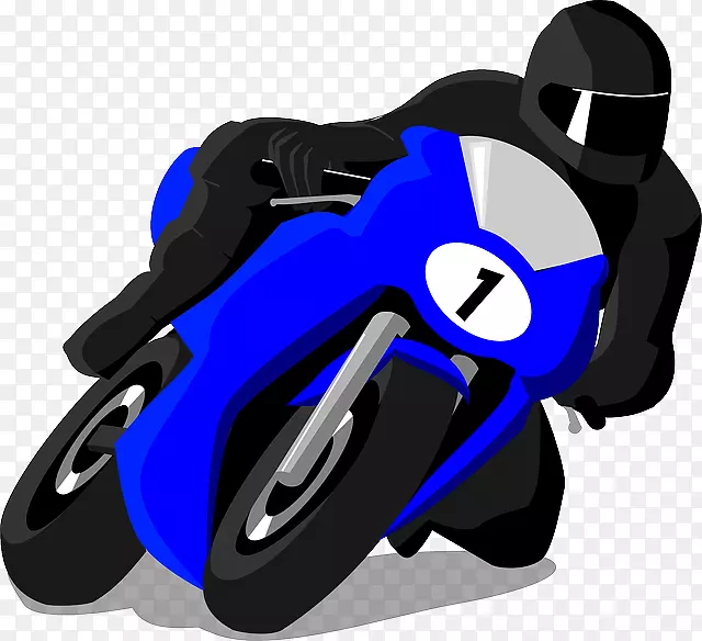摩托车运动自行车剪贴画赛车PNG形象