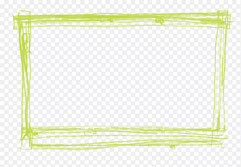 绿色图案-绿色边框PNG透明