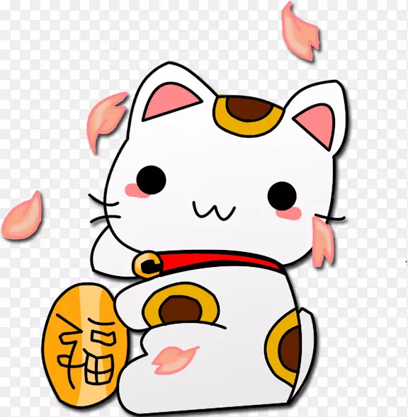 猫Maneki-neko运气-maneki neko png图片