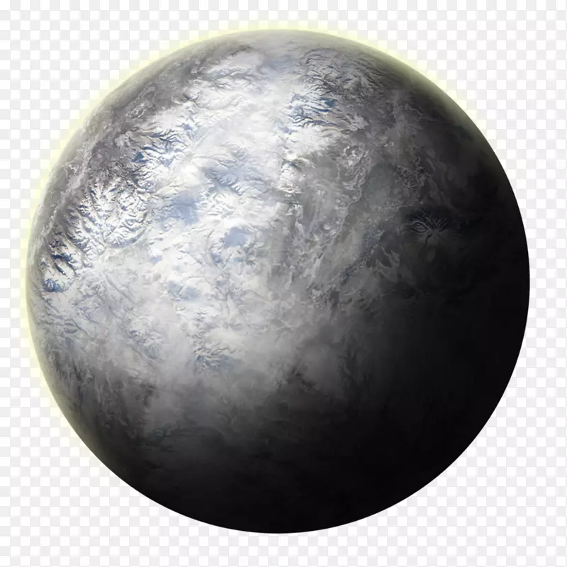 冥王星太阳系-太空行星PNG透明图像