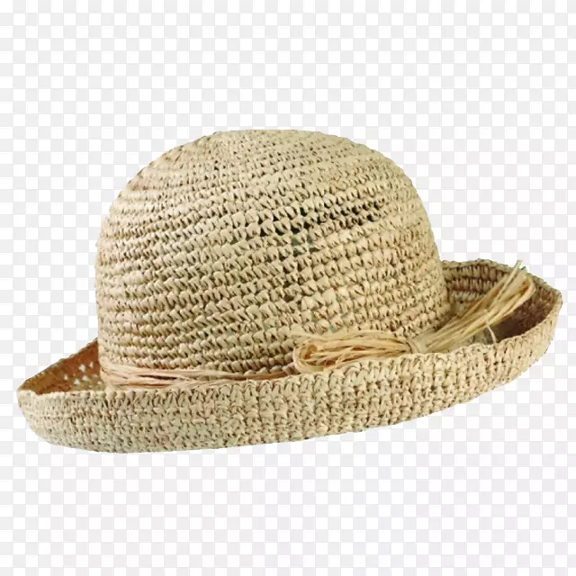 草帽拉菲棕榈服装-拉菲帽子PNG照片