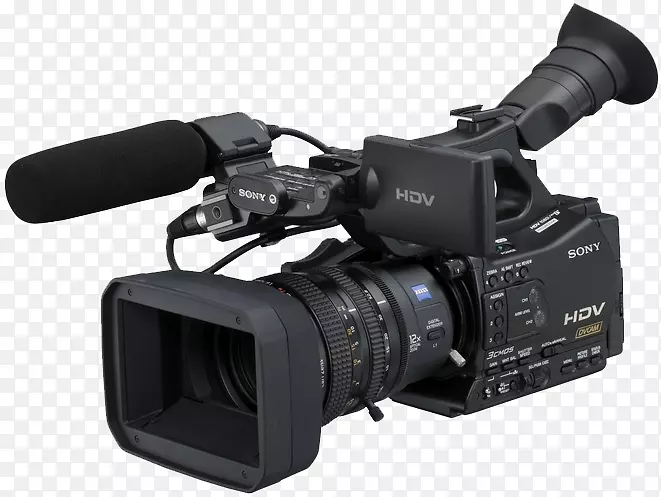 录像机hdv索尼专业摄像机png文件