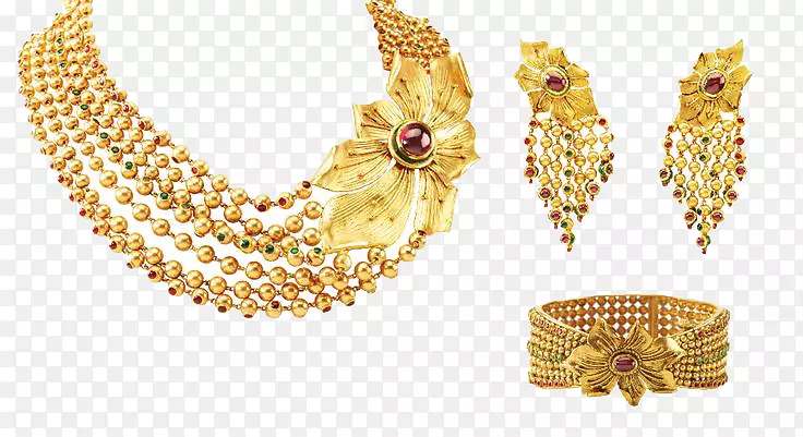 珠宝新娘宝石婚礼黄金-印度珠宝首饰