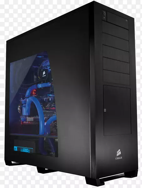 计算机机箱个人计算机机身组件计算机硬件ATX-cpu机柜透明背景