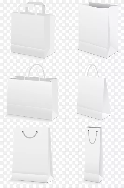 纸袋-白色袋模板
