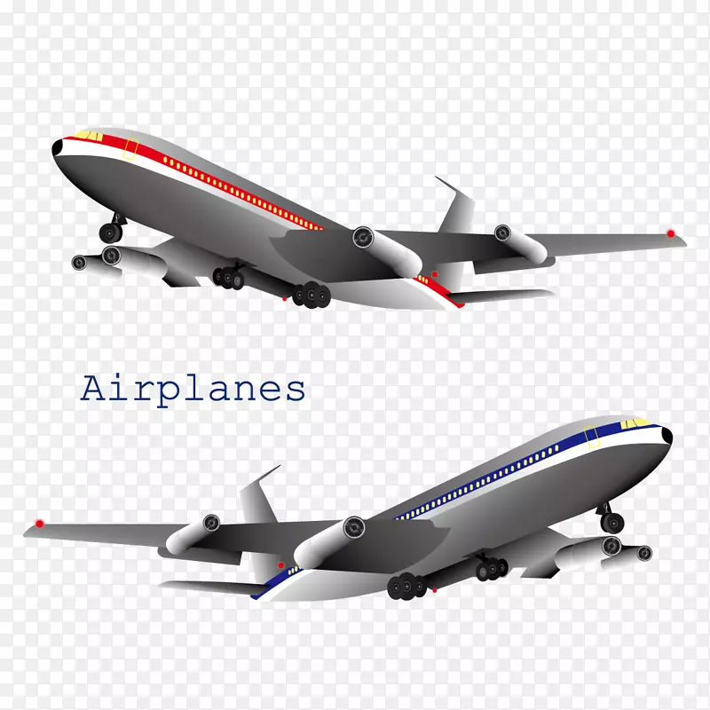 飞机剪贴画-卡通飞机