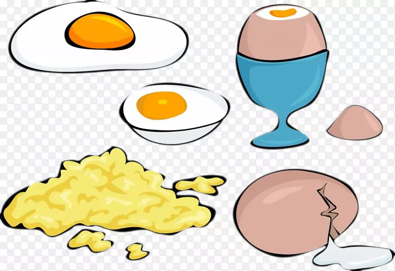 炒鸡蛋煎蛋早餐煮鸡蛋-早餐照片