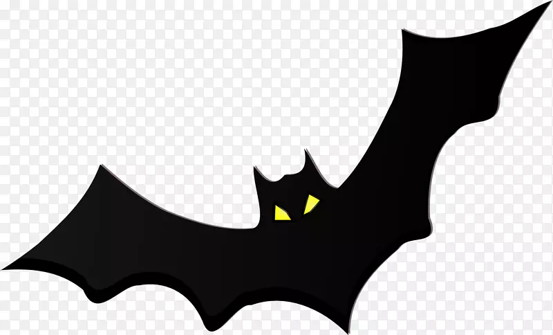 蝙蝠剪贴画-万圣节蝙蝠PNG文件