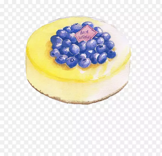 芝士蛋糕，面饼，抹茶，蓝莓甜点-蓝莓芝士蛋糕