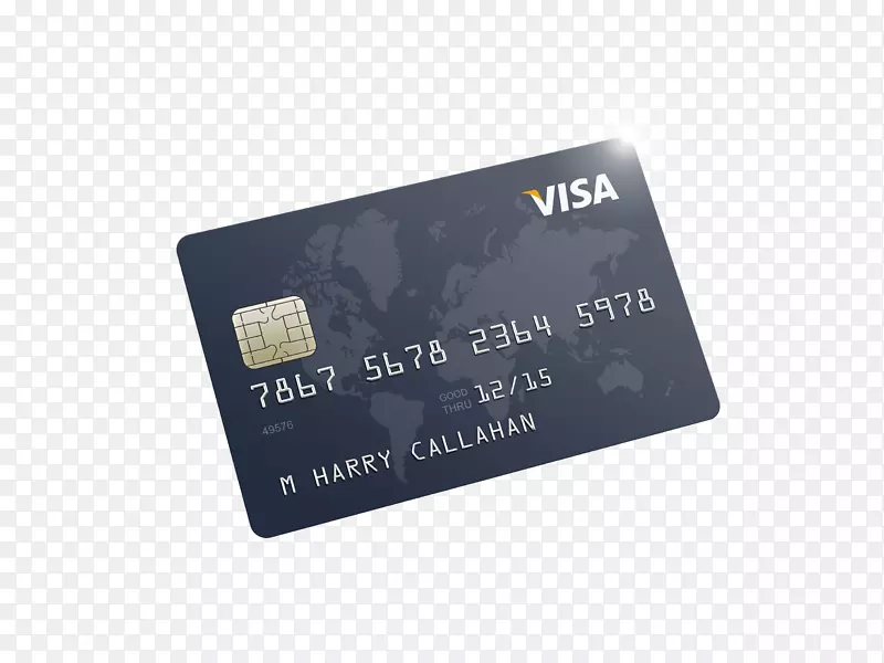 信用卡支付卡-黑色信用卡