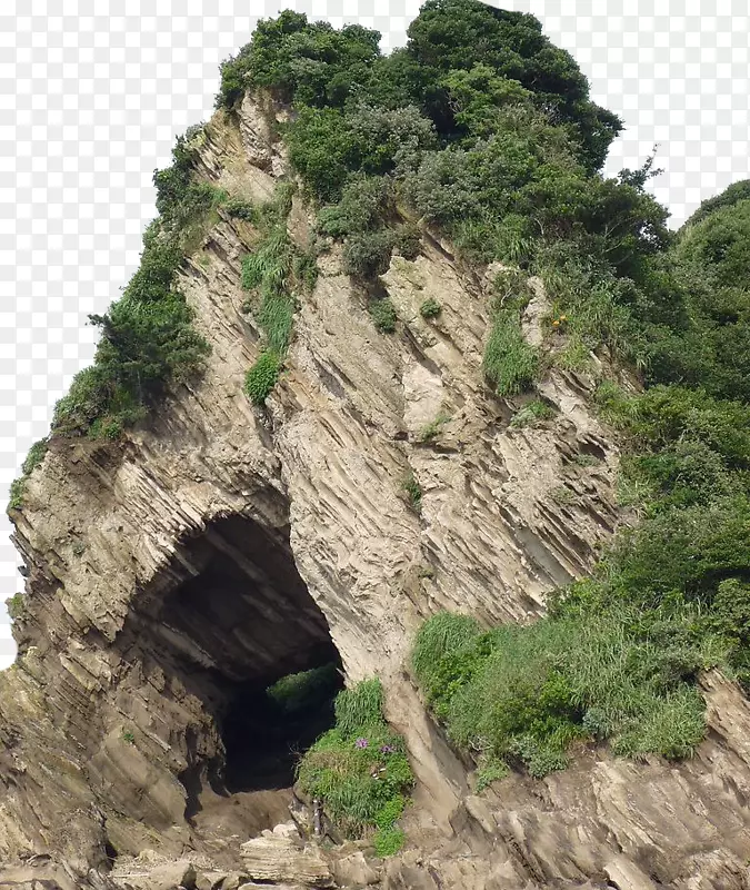 摄影洞穴自然-陡峭洞穴