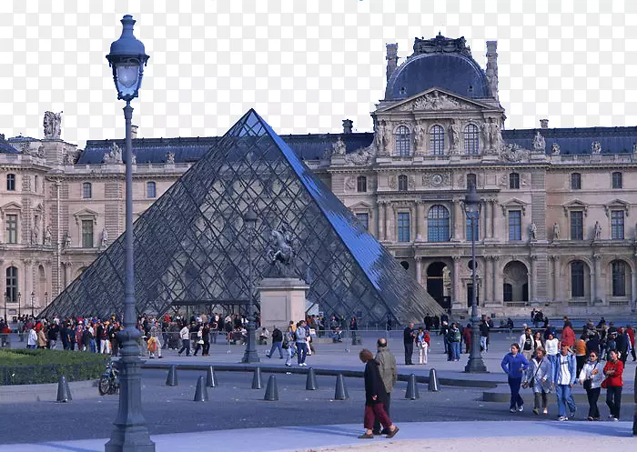 法国卢浮宫协和塞纳酒店法国卢浮宫博物馆-法国卢浮宫两栋楼