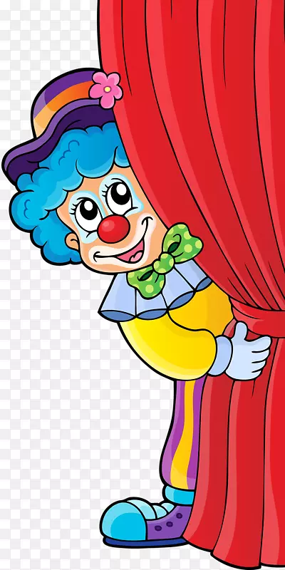 小丑皇室-免费马戏团剪辑艺术-滑稽小丑
