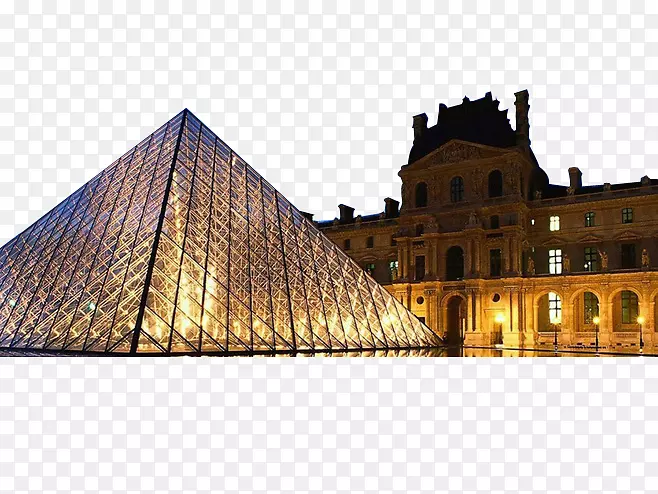 卢浮宫埃菲尔铁塔卢浮宫金字塔博物馆旅游-法国卢浮宫