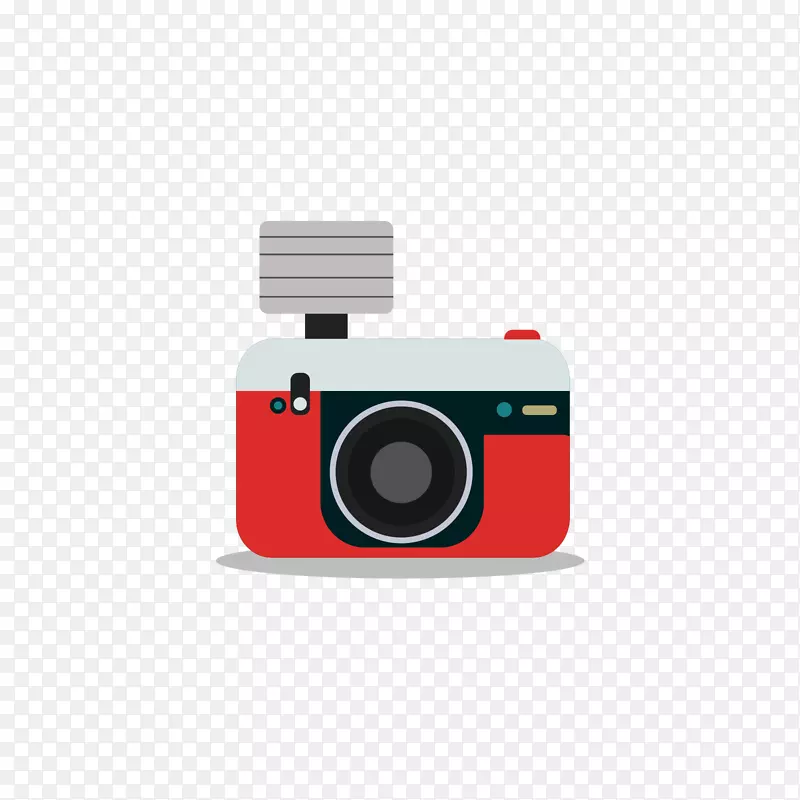 数码相机-红色数码相机