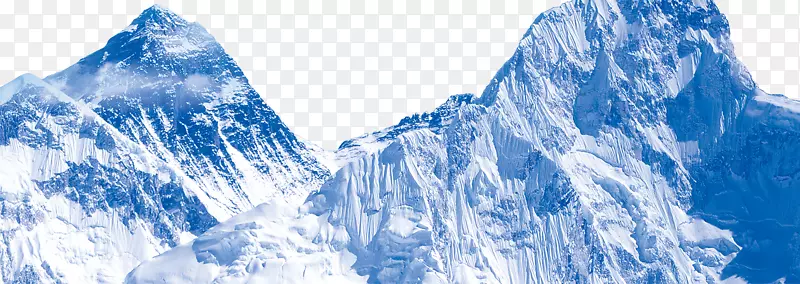 冰山珠穆朗玛峰冬季冰山