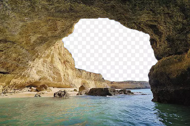 岩壁标本摄影-伯内特，吉尔海滩洞穴