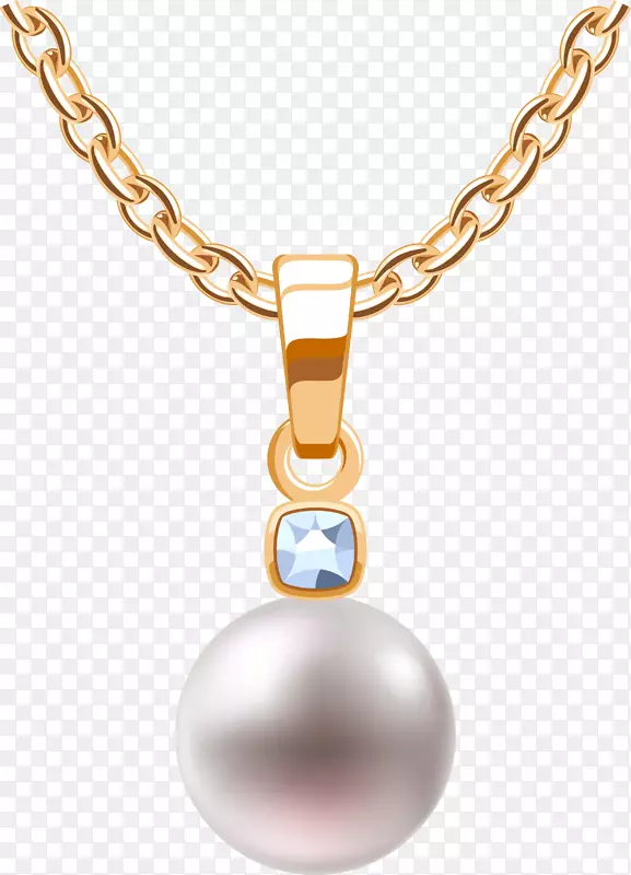 珍珠项链耳环首饰珍珠项链
